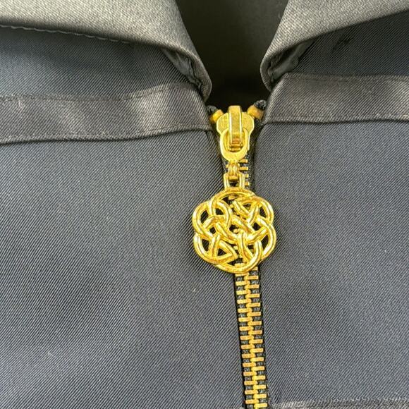 Vintage dawn joy navy fitted jacket - Picture 5 of 6